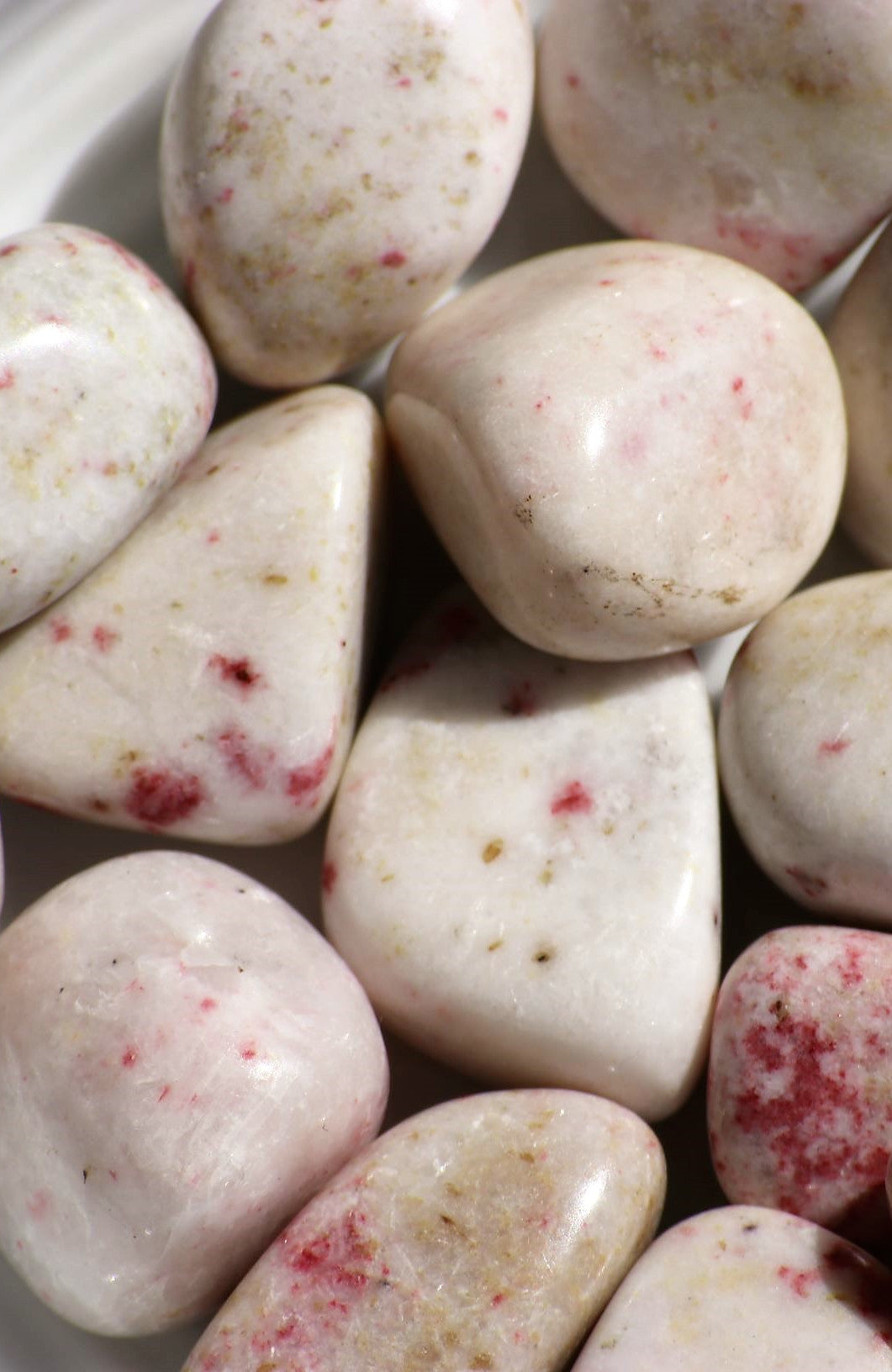 Cinnabarite Tumbled Stone